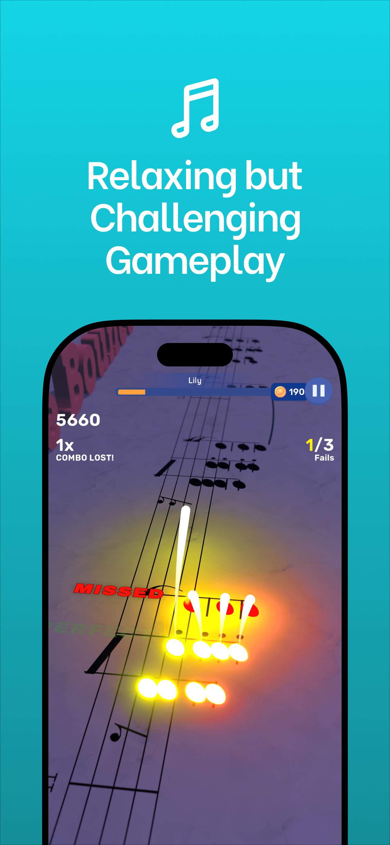 Note Bounce Screenshot 2